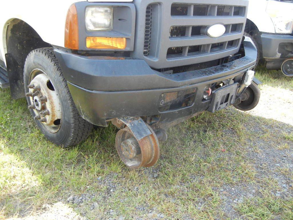 2005 FORD F-350 SERVICE TRUCK, 225,857+ mi,  HY-RAIL, 4 X 4, EXTENDED CAB,