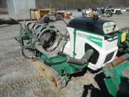 MCELROY TRACSTAR 412/618 FUSION MACHINE,  RUBBER TRACKS, KUBOTA DIESEL C# 6