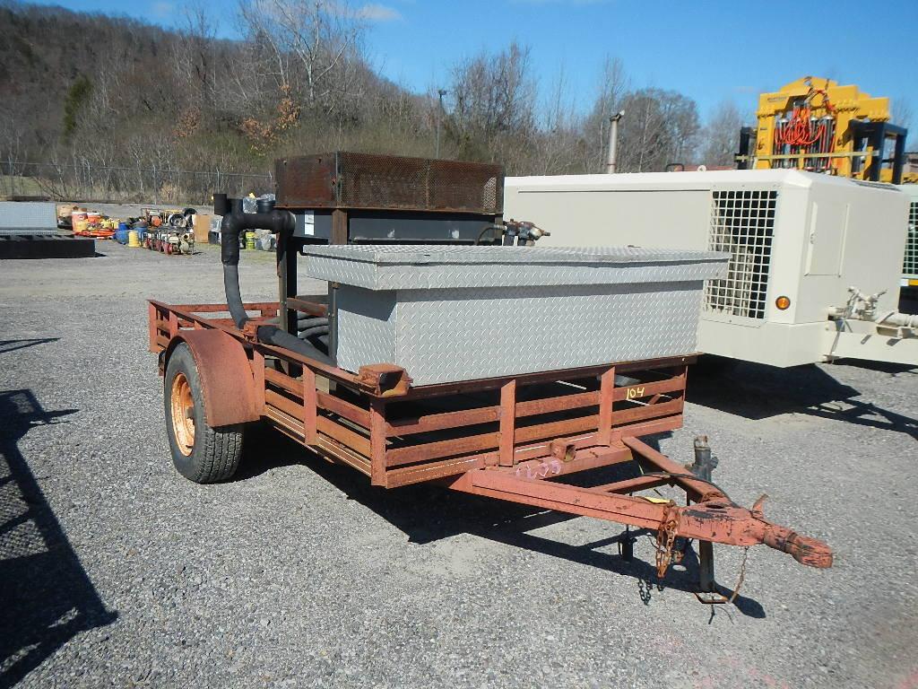 THERMAL TRANSFER T200-5 HEAT EXCHANGER,  FAN DRIVEN AFTERCOOLER, ON TRAILER