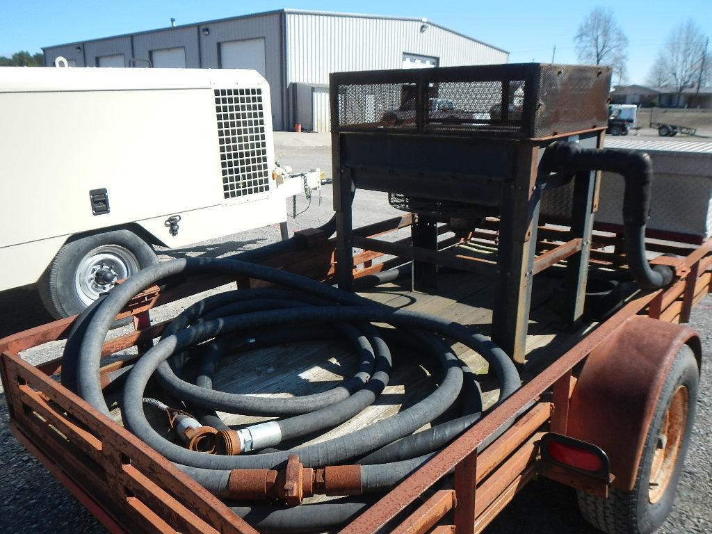 THERMAL TRANSFER T200-5 HEAT EXCHANGER,  FAN DRIVEN AFTERCOOLER, ON TRAILER