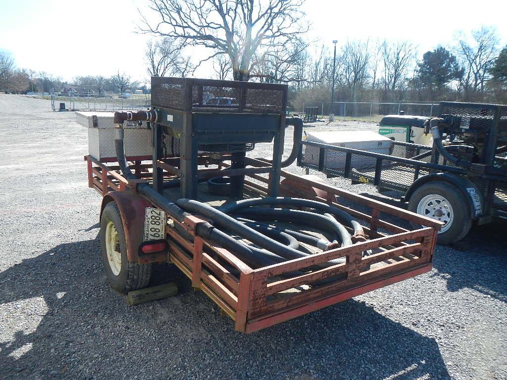 THERMAL TRANSFER T200-5 HEAT EXCHANGER,  FAN DRIVEN AFTERCOOLER, ON TRAILER