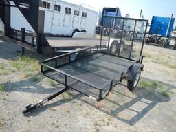 2017 CARRY-ON TAG TRAILER,  5' X 8', SINGLE AXLE, TAILGATE RAMP S# 089827