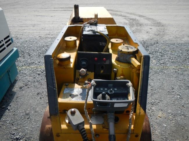 WACKER RT VIBRATORY PADFOOT ROLLER,  LOMBARDINI DIESEL ENGINE, 33" DRUMS S#