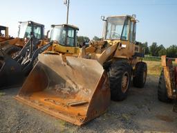 CATERPILLAR 926E RUBBER TIRED LOADER, 17,715+ hrs,  ARTICULATED, CAB, GP BU