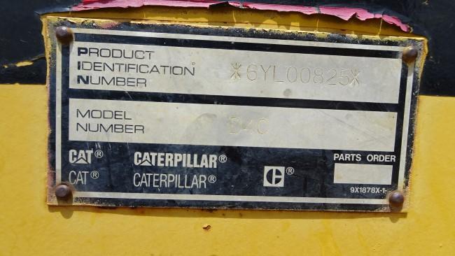 1994 CATERPILLAR D4C CRAWLER DOZER, 4,523 hrs,  6 WAY BLADE, CANOPY, POWERS