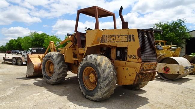 CASE W20C LOADER,  WHEEL ARTICULATED, CANOPY, GP BUCKET S# 9155877