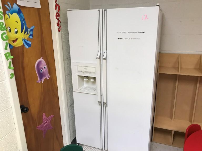 Whirlpool Side By Side Refrigerator – Ice Dispenser & Water Dispenser    -1