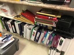 Miscellaneous Lot Of Office Supplies – Desk Top File Holders, Business Card