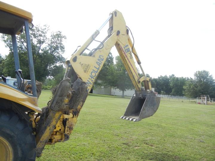 NEW HOLLAND LB70 LOADER BACKHOE,  OROPS, SHUTTLE, 24" BUCKET