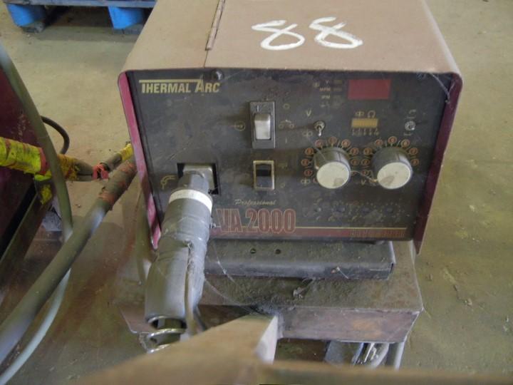 THERMAL ARC FABSTAR 4030 DC ARC WELDER,  WITH THERMAL ARC VA2000 WIRE FEED