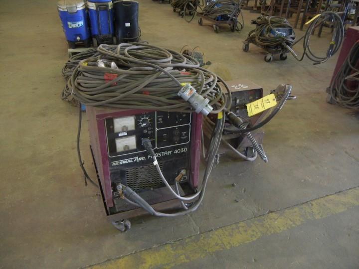 THERMAL ARC FABSTAR 4030 DC ARC WELDER,  WITH THERMAL ARC VA2000 WIRE FEED