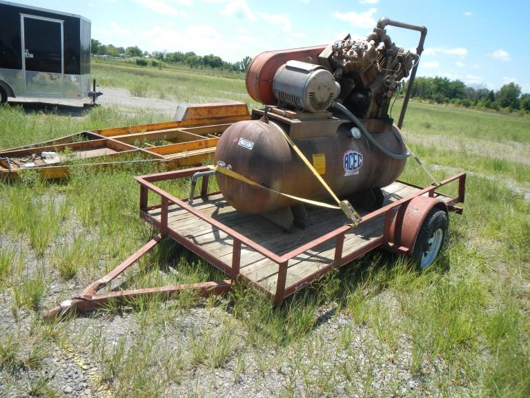 ACEC 25 HORSEPOWER AIR COMPRESSOR,  3 PHASE ELECTRIC, 250 GALLON TANK, SELL