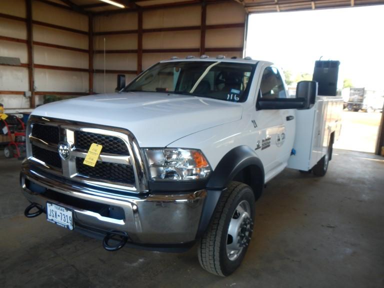 2017 DODGE RAM 5500 MECHANICS TRUCK, 17,120 ONE OWNER MILES  HEAVY DUTY SER