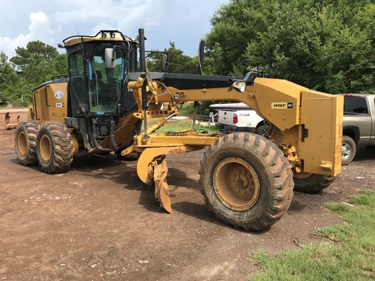 2008 CATERPILLAR 140M MOTOR GRADER, 7,079 HRS.  VHP, CAB, AC, ARTICULATED,