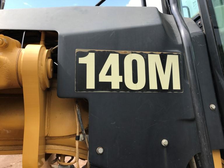 2008 CATERPILLAR 140M MOTOR GRADER, 7,079 HRS.  VHP, CAB, AC, ARTICULATED,