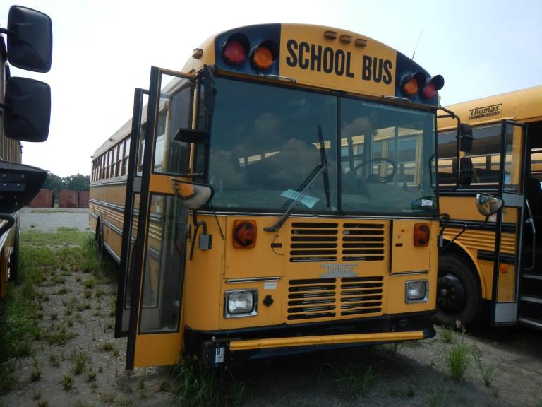 2003 THOMAS SCHOOL BUS, 125,000+ mi,  71-PASSENGER, CUMMINS DIESEL, AUTOMAT