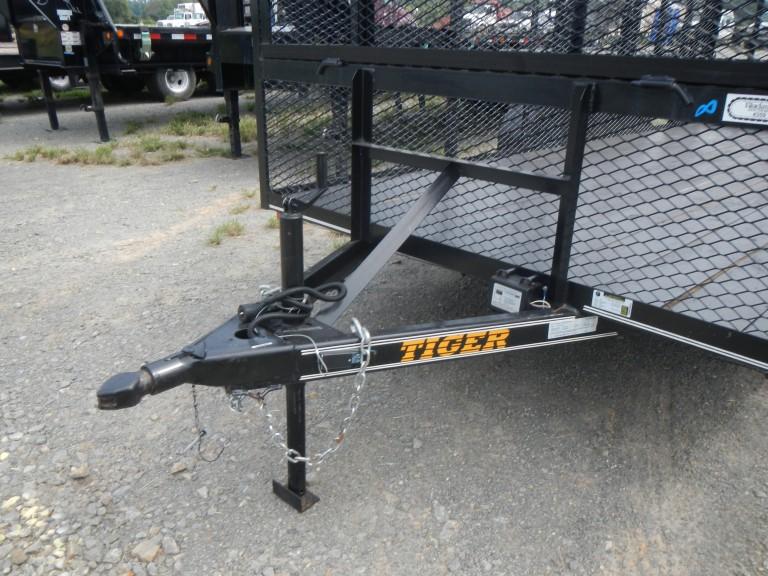 2018 TIGER 8316T LANDSCAPE TRAILER,  BUMPER PULL, 16', 48" SIDES WITH PIPE