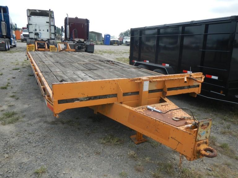 2004 ECONOLINE 24' EQUIPMENT TRAILER,  16 TON, PINTLE HITCH, 5' DOVETAIL, F