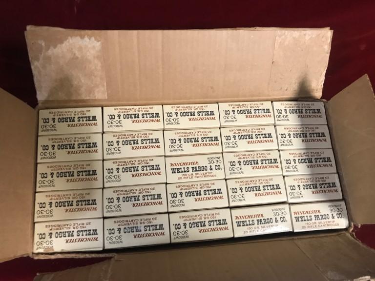 Full Case Of Wells Fargo 30-30 Ammunition     -100