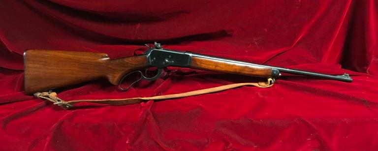 Winchester Model 65 Lever Action .256 Rifle – Fitted W/ Lyman Rear Sight, S