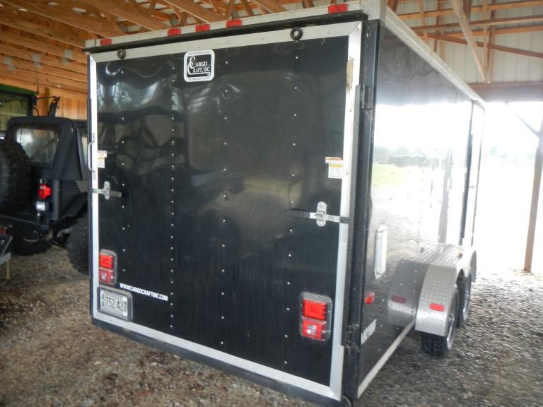 2009 CARGO CRAFT VECTOR ENCLOSED TRAILER,  20', TANDEM AXLE, SIDE DOOR, ELE