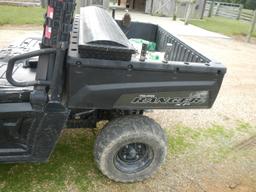 2011 POLARIS RANGER 800 ATV,  4X4, WENCH, TOP, WINDSHIELD, LIGHT KIT, DUMP