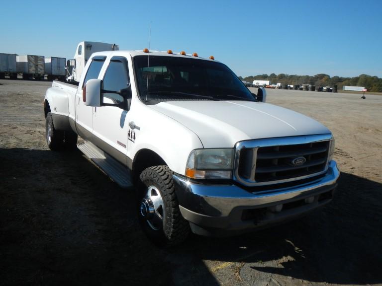 2004 FORD F350 DUALLY PICKUP TRUCK, 326K + mi,  KING RANCH, 4X4, CREW CAB,