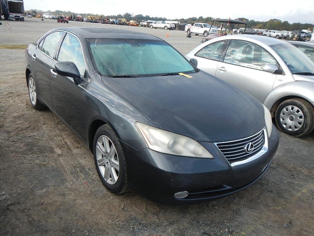 2007 LEXUS ES350 CAR, 255K + mi,  4 DOOR, 6 CYLINDER GAS, AUTOMATIC, AC, PS