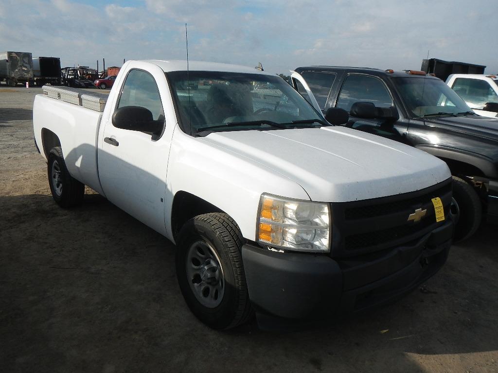 2008 CHEVROLET 1500 PICKUP TRUCK, 178K + MI,  V6 GAS, AUTOMATIC, PS, AC S#