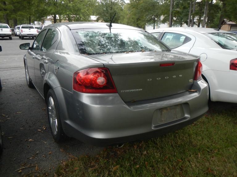 2012 DODGE AVENGER CAR, 84,574+ mi,  4-DOOR, V6, AUTOMATIC, PS, AC S# 1C3CD