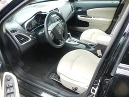 2012 DODGE AVENGER CAR, 88,499+ mi,  4-DOOR, V6, AUTOMATIC, PS, AC S# 1C3CD