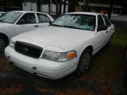 2008 FORD CROWN VICTORIA CAR, 84,024+ mi,  4-DOOR, V8, AUTOMATIC, PS, AC S#