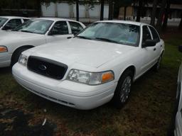 2011 FORD CROWN VICTORIA CAR, 90,142+ mi,  4-DOOR, V8, AUTOMATIC, PS, AC S#