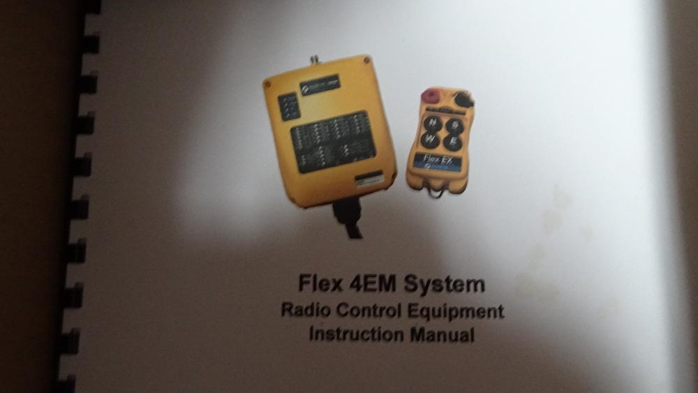MAGNETEK FLEX 4EM RADIO CONTROL SYSTEM,  FOR WINCHES /CRANES   (NEW)