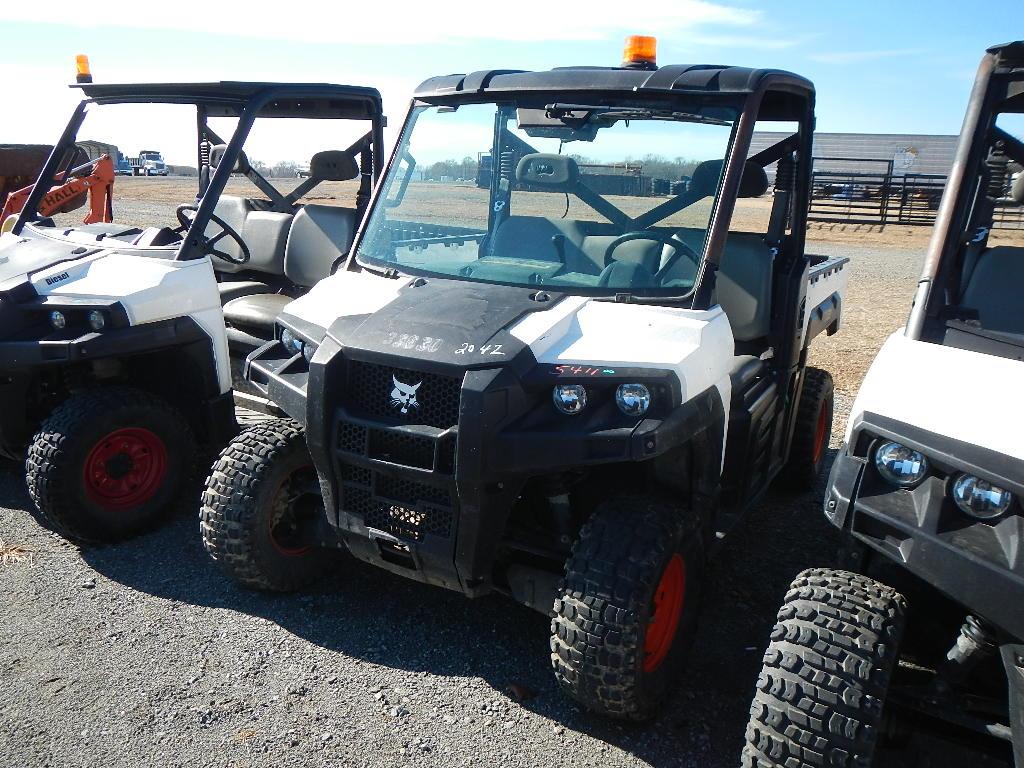 BOBCAT 3600 SIDE BY SIDE ATV, 968 hrs,  4X4, YANMAR DIESEL, OROPS, MANUAL D