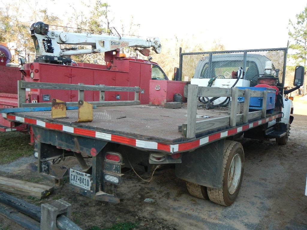 2007 GMC 5500 FLATBED SERVICE TRUCK, 171K+ MILES  DURAMAX, AUTOMATIC, SINGL