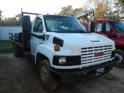 2007 GMC 5500 FLATBED SERVICE TRUCK, 171K+ MILES  DURAMAX, AUTOMATIC, SINGL