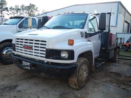 2007 GMC 5500 FLATBED SERVICE TRUCK, 171K+ MILES  DURAMAX, AUTOMATIC, SINGL