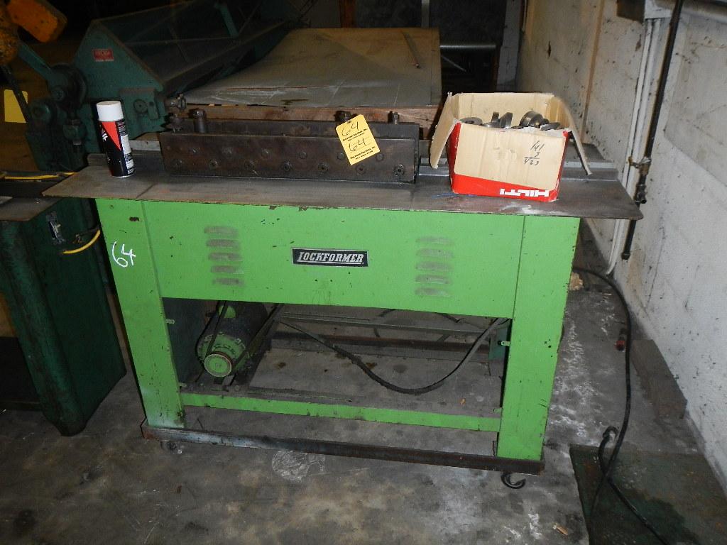 LOCKFORMER DIE FORMING MACHINE S# 10847