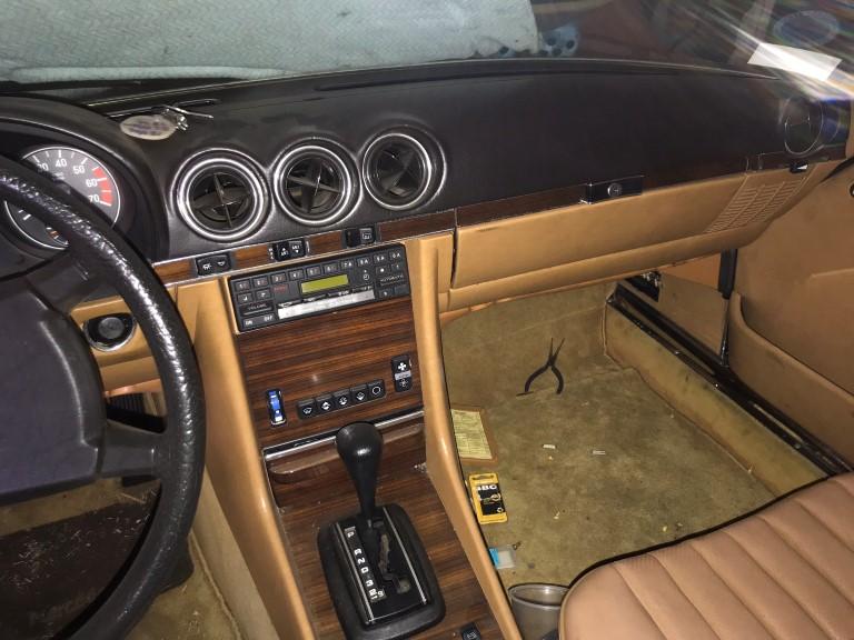 1983 MERCEDES 380SL CAR, 41,500 miles on meter,  2-DOOR, 2-SEATER, PS, AC,