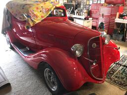 1935 HUDSON TERRAPLANE CAR, 76,752 MILES ON METER  (WILL BE SOLD ABSENTEE/O