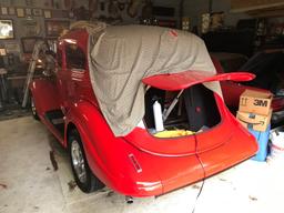 1935 HUDSON TERRAPLANE CAR, 76,752 MILES ON METER  (WILL BE SOLD ABSENTEE/O