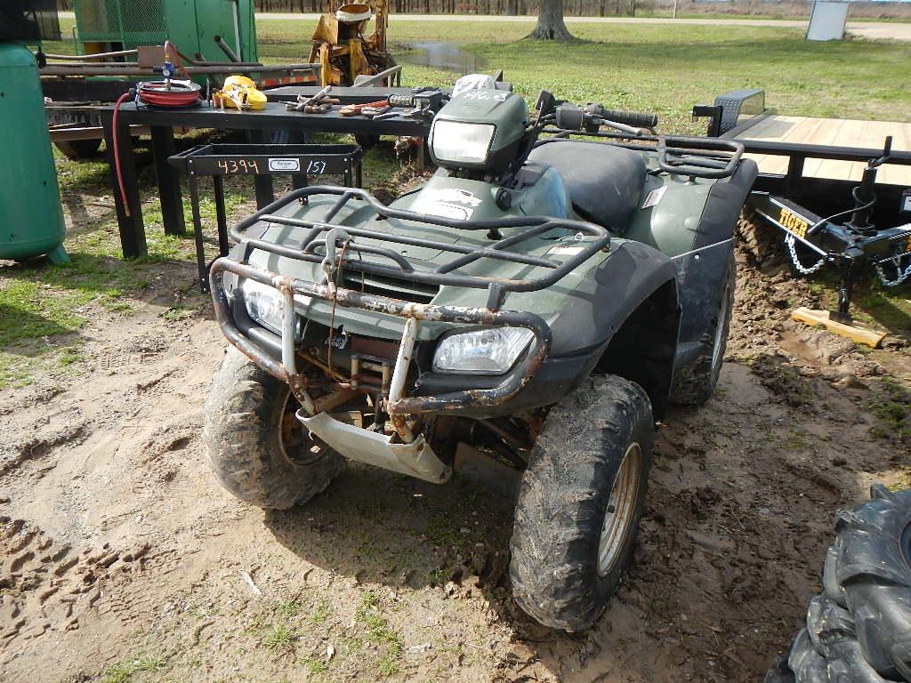 2007 HONDA FOREMAN 500 4 WHEELER,