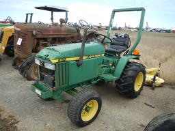 JOHN DEERE 670 WHEEL TRACTOR  DIESEL ENGINE, 3 PT, 540PTO,