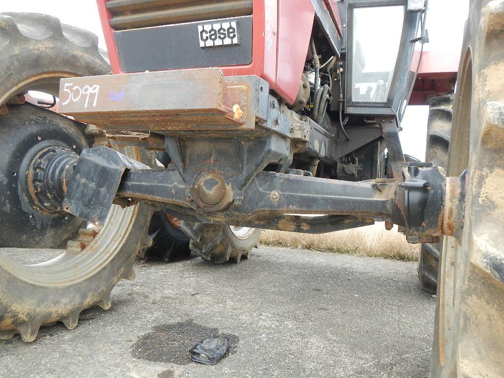 CASE IH 1394 WHEEL TRACTOR  HIGH CROP, 3PT, 540 PTO, 1 REMOTE, CAB, MFWD S#