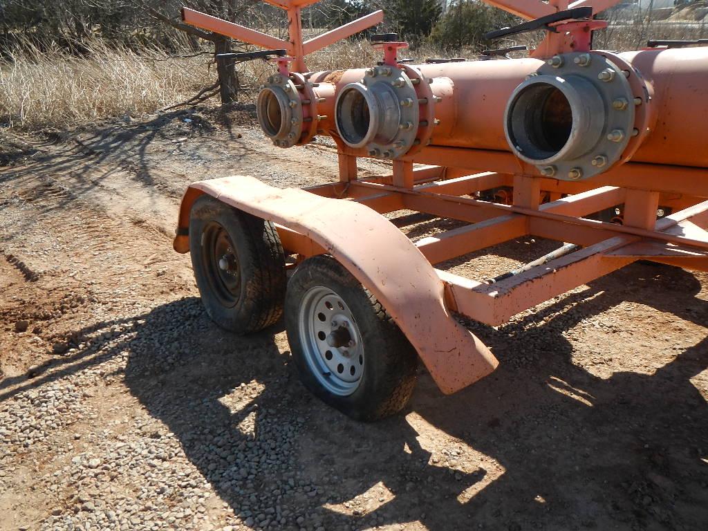 SHOPBUILT MANIFOLD TRAILER, S# N/A C# 70096, NO TITLE