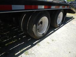 2002 REDI HAUL R2129PF EQUIPMENT TRAILER,  PINTLE HITCH, 20' DECK, 5' DOVET