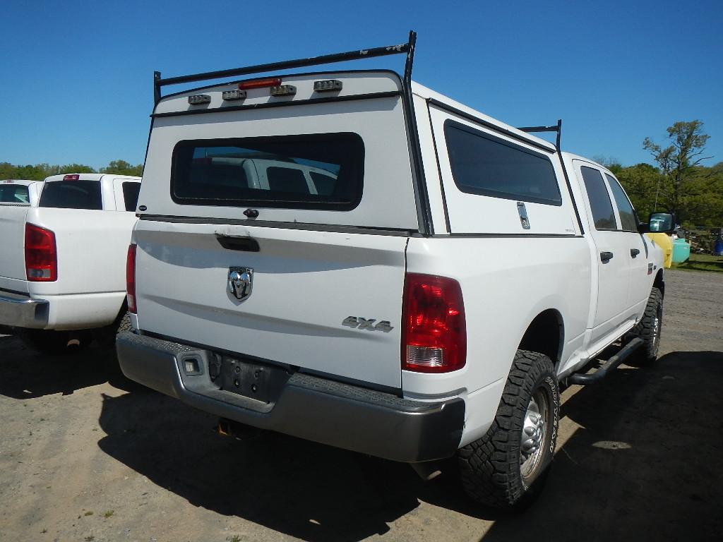 2010 DODGE RAM 2500 PICKUP 210K+  CREW CAB, V8 GAS, AT, PS, AC S# 3D7TT2CT6