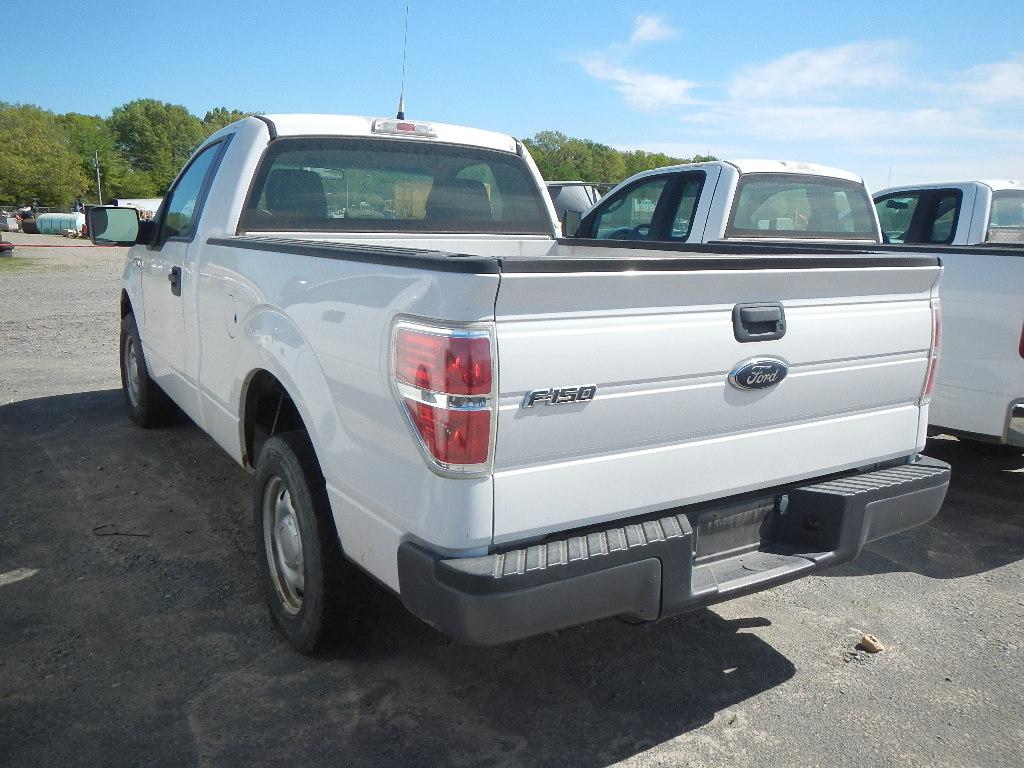 2010 FORD F150 PICKUP, 101801  V8 GAS, AT, PS, AC S# 1FTMF1CW4AKE05628 C# 7