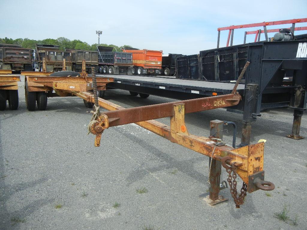 1992 BUTLER POLE POLE TRAILER S# 1009741 C# 9081